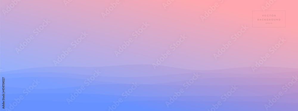abstract wave fluid line minimalistic modern gradient  background combined light bright color. Trendy template for brochure business card landing page website. vector illustration eps10