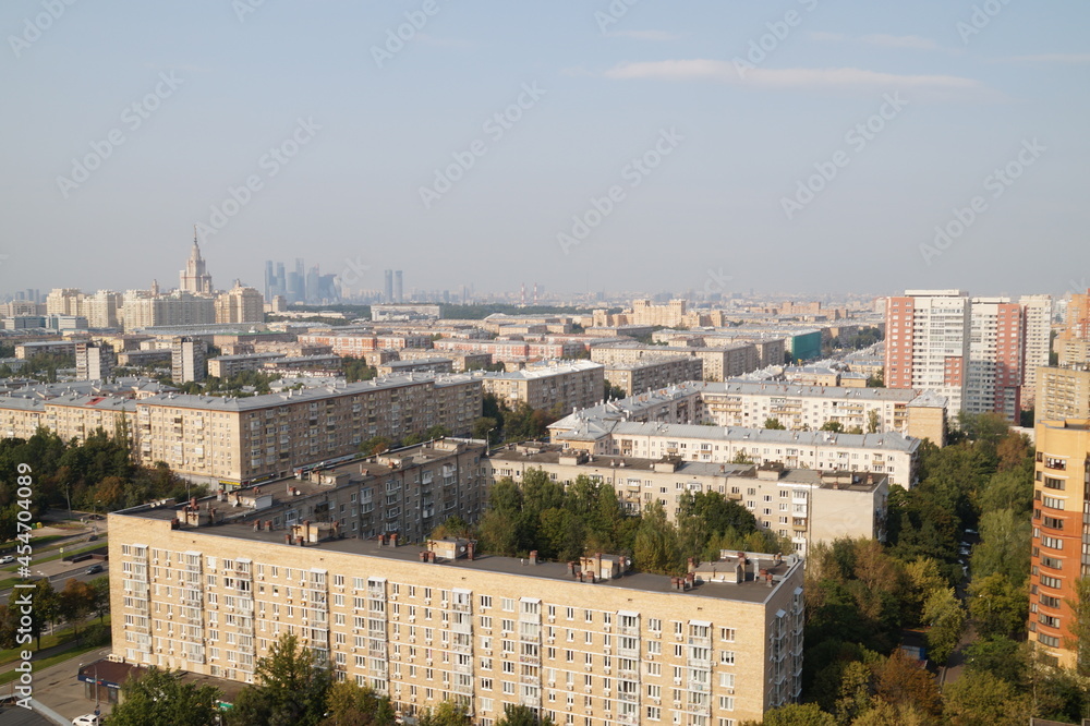 Moscow: view of the roofs