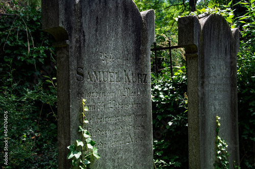 Fototapeta Naklejka Na Ścianę i Meble -  cmentarz żydowski 