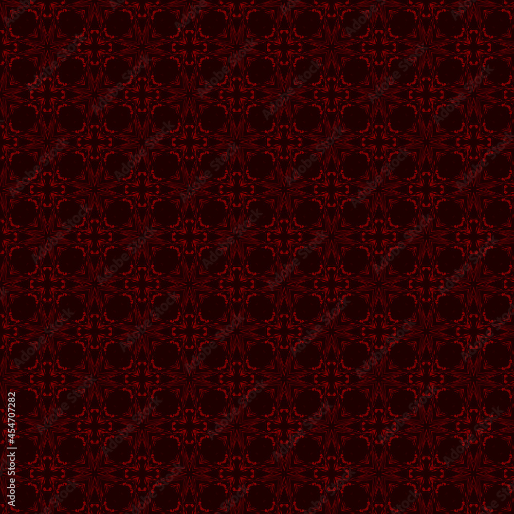 red background seamless pattern with flowers red background seamless pattern with flowers