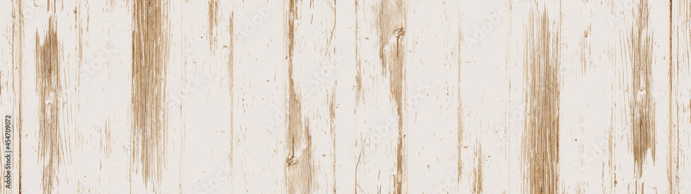old white painted exfoliate rustic bright light wooden texture - wood background banner panorama long shabby..
