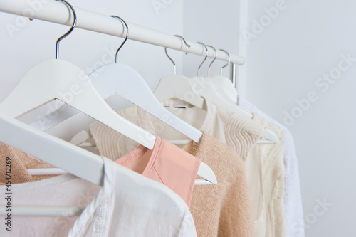 women's wardrobe, blouses in the wardrobe © rosamundpike