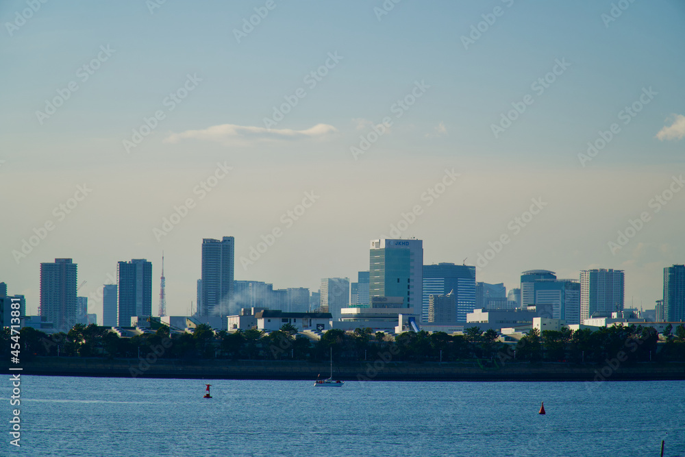 Obraz premium 葛西臨海公園から海を眺める