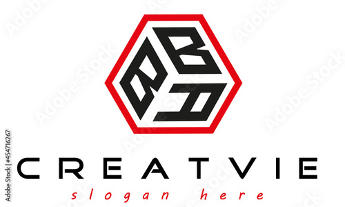 geometric monogram BBA letter logo design vector, business logo, icon shape logo, stylish logo template
