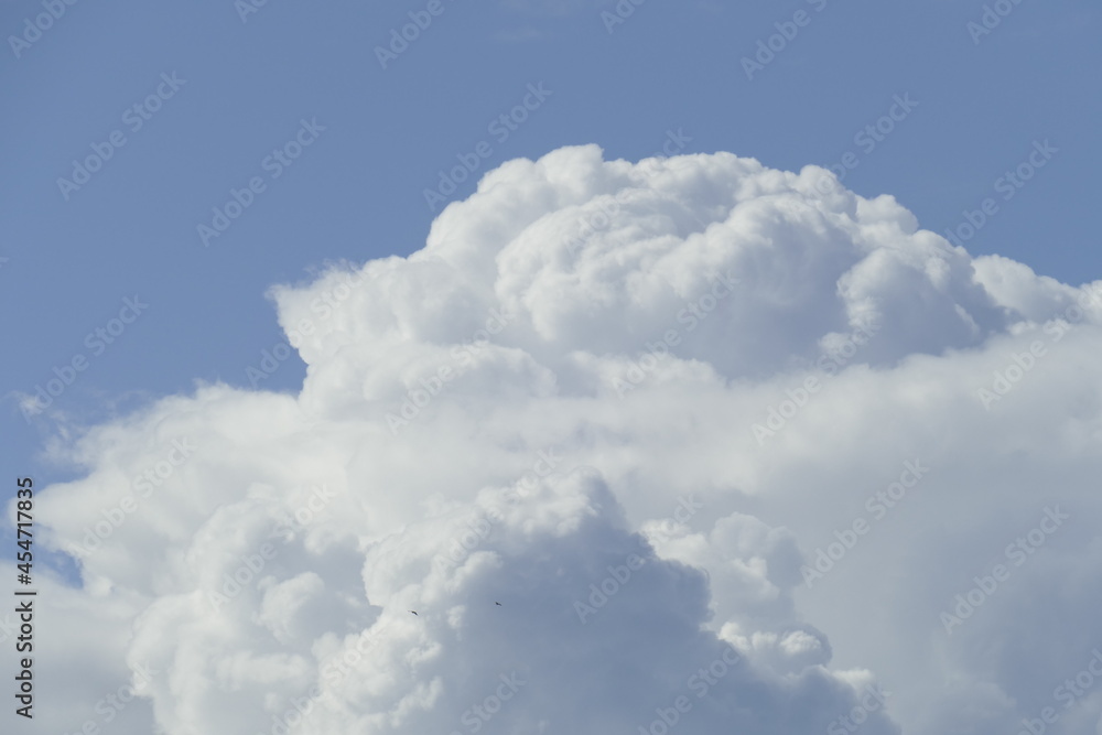 Weisse Wolken, Blauer Himmel, Hintergrundbild, Deutschland, Europa Weisse Wolken, Blauer Himmel, Hintergrundbild, Deutschland, Europa