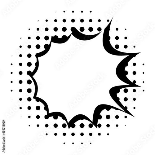 Comic retro background, vector. Abstract comic background for label and banner. Useful for pop art design and comic book. Creative art design, vector illustration