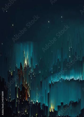 Abstract Colorful Glitch Geometrical Artwork Poster,Abstract Graphical Painting Art Background Texture,Modern Conceptual Art,3D Rendering,
3D Illustration,