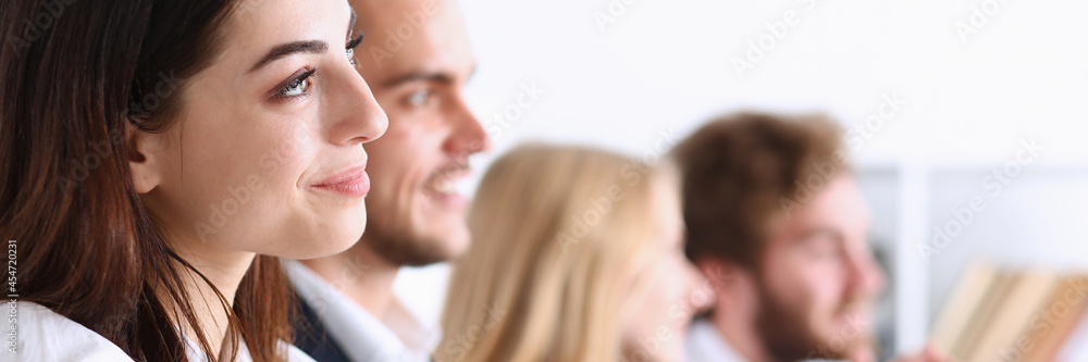 A group of people at the seminar applauded the lecturer in the palm of their hand A group of people at the seminar applauded the lecturer in the palm of their hand
