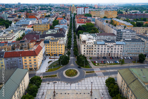 View from the City Hall in Ostrava (Czech Republic) photo