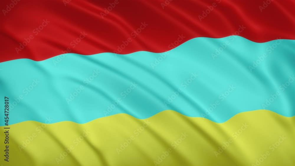 Meghalaya - Waving Flag Video Background Meghalaya - Waving Flag Video Background