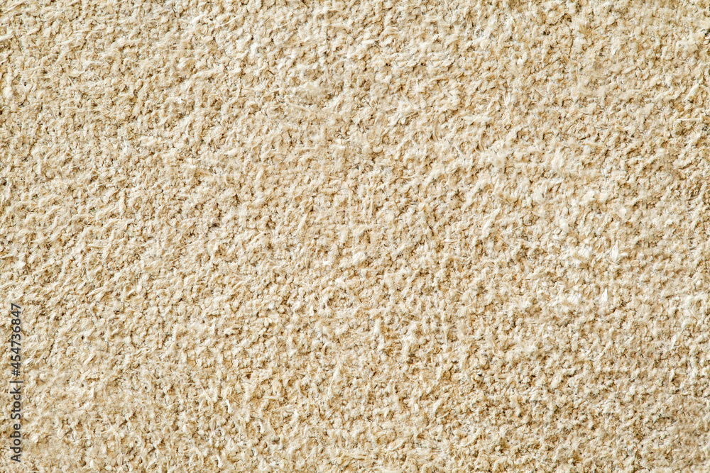 Beige suede, inner part of genuine leather, close-up macro view Beige suede, inner part of genuine leather, close-up macro view