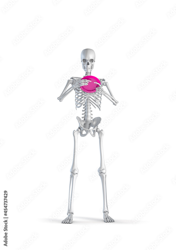 Disc golf skeleton - 3D illustration of male human skeleton figure holding frisbee isolated on white studio background Disc golf skeleton - 3D illustration of male human skeleton figure holding frisbee isolated on white studio background