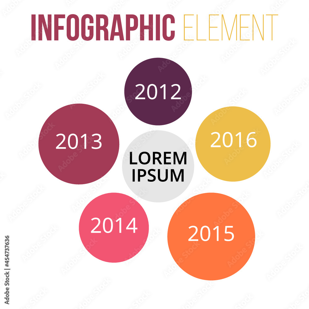 circle chart information infographic element circle chart information infographic element
