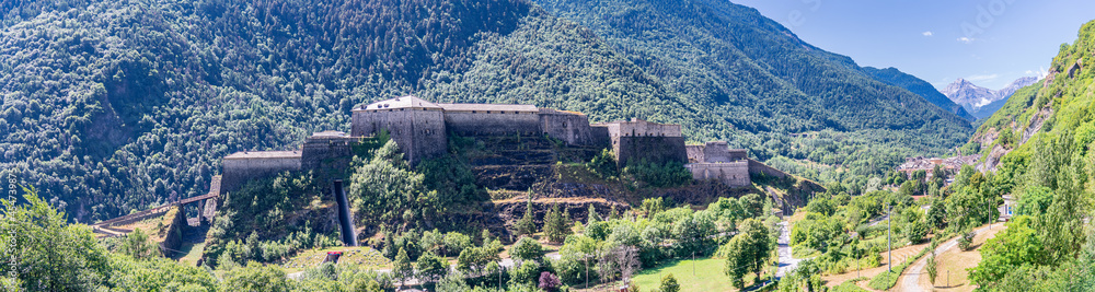 The Exilles Fort is a fortified complex in the Susa Valley, Metropolitan City of Turin, Piedmont, northern Italy