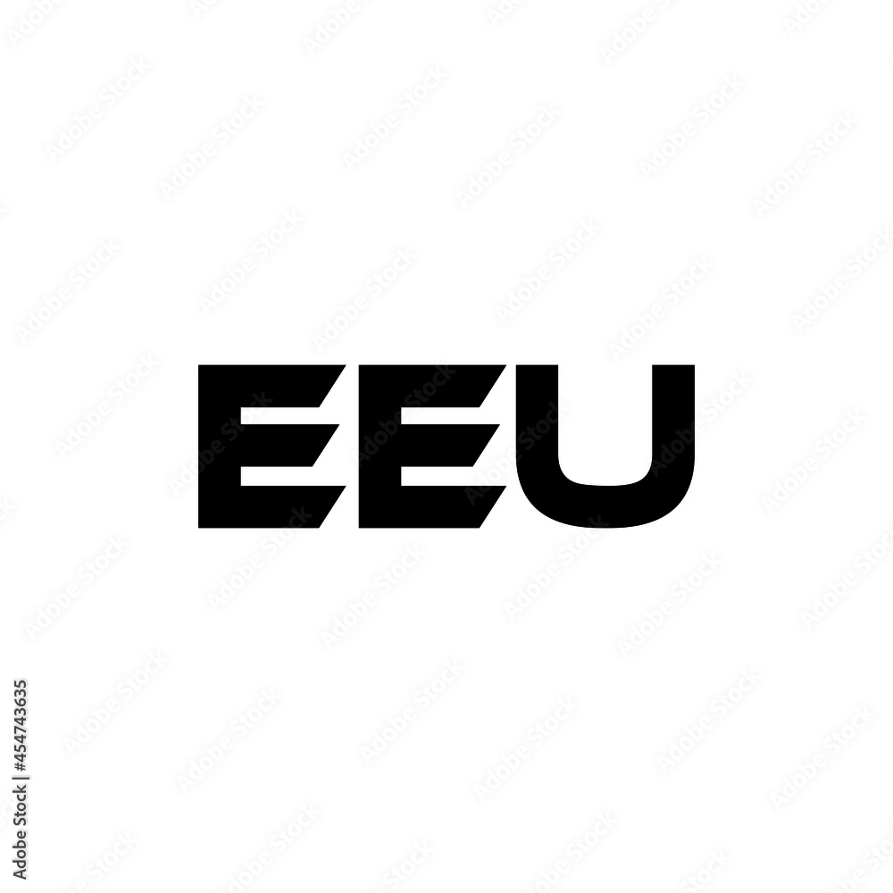 EEU letter logo design with white background in illustrator, vector logo modern alphabet font overlap style. calligraphy designs for logo, Poster, Invitation, etc. EEU letter logo design with white background in illustrator, vector logo modern alphabet font overlap style. calligraphy designs for logo, Poster, Invitation, etc.