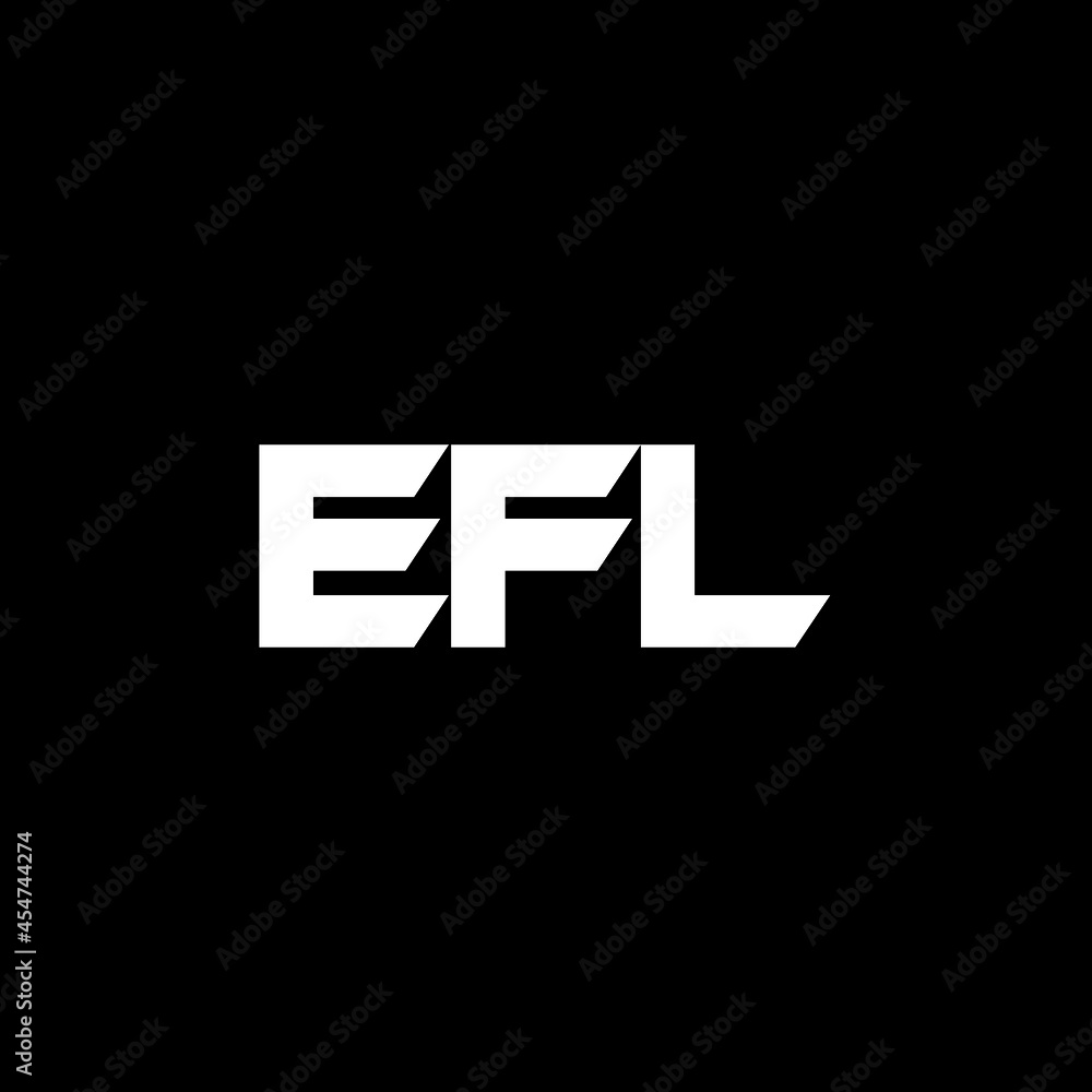 EFL letter logo design with black background in illustrator, vector logo modern alphabet font overlap style. calligraphy designs for logo, Poster, Invitation, etc. EFL letter logo design with black background in illustrator, vector logo modern alphabet font overlap style. calligraphy designs for logo, Poster, Invitation, etc.