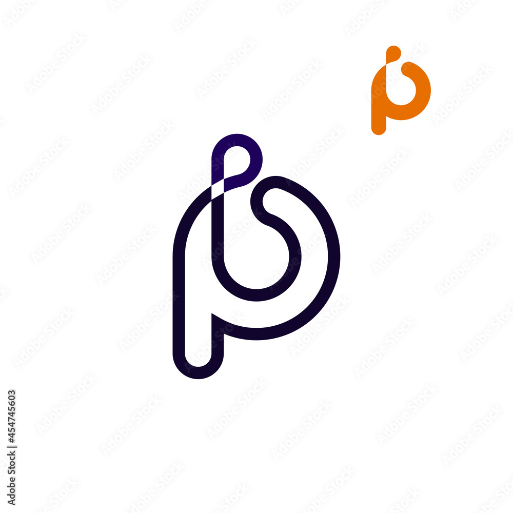 letter p logo icon concept letter p logo icon concept