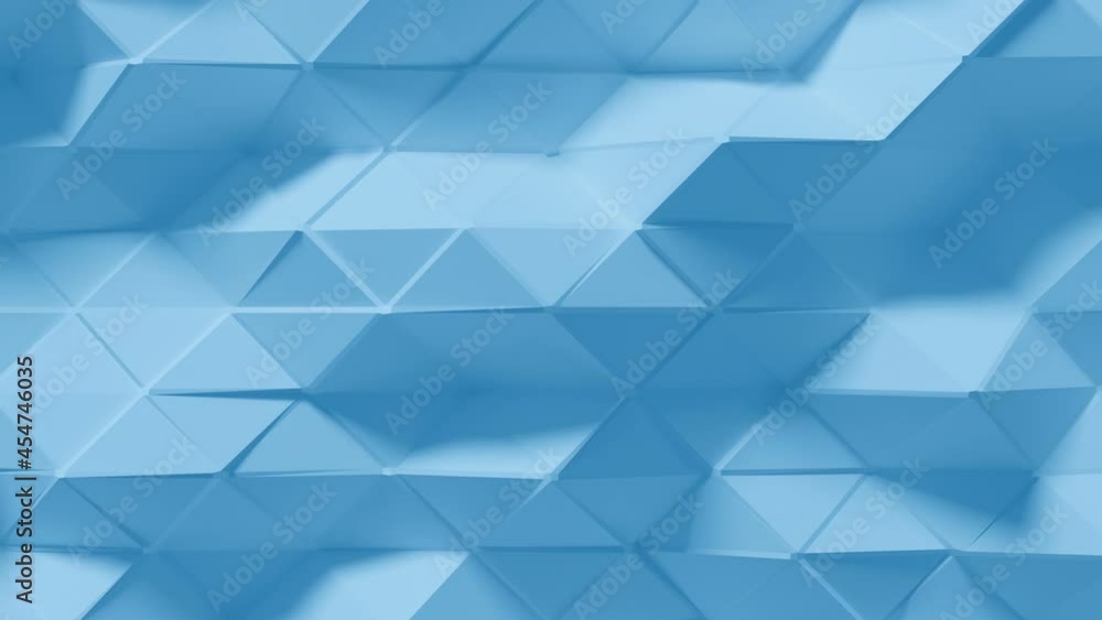 Abstract Polygonal Geometric Surface Loop 8 Light Blue: elegant, smooth animation of a triangular polygon mesh in sky blue. Low poly technology background. Minimal, bright 3D animation.
Abstract Polygonal Geometric Surface Loop 8 Light Blue: elegant, smooth animation of a triangular polygon mesh in sky blue. Low poly technology background. Minimal, bright 3D animation.