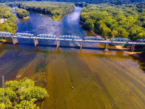 Potomac River and Point of Rocks Road Bridge,