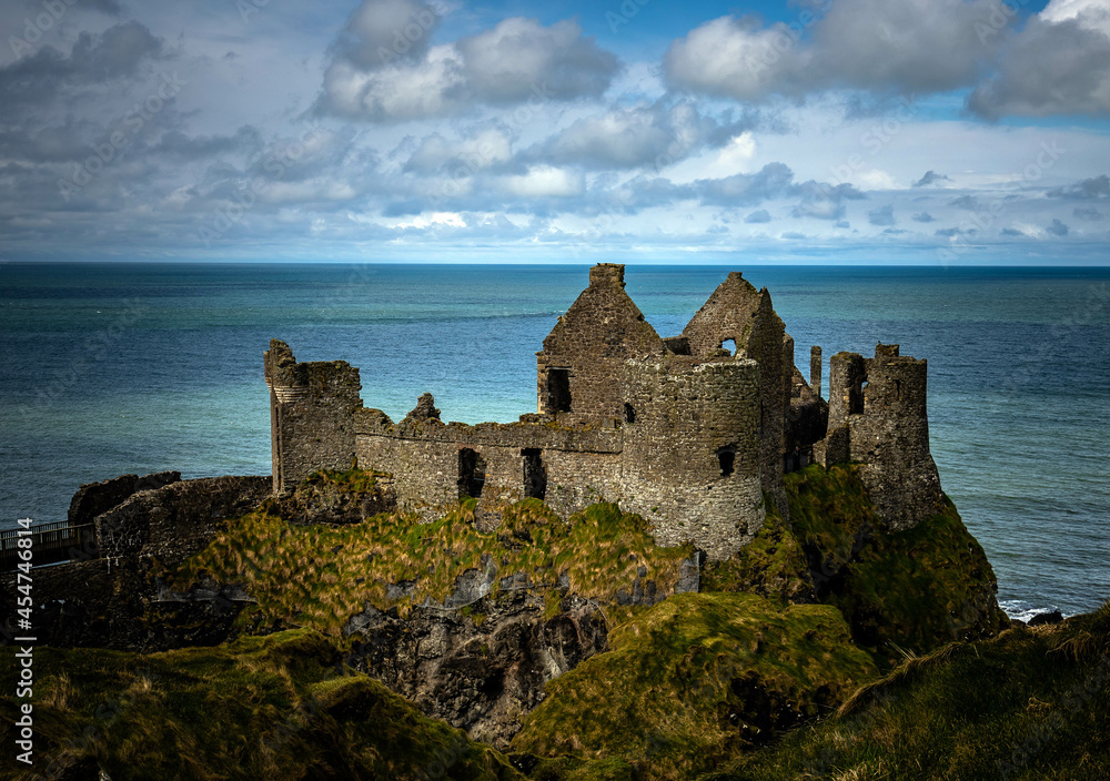 Castle Ruins by the Sea