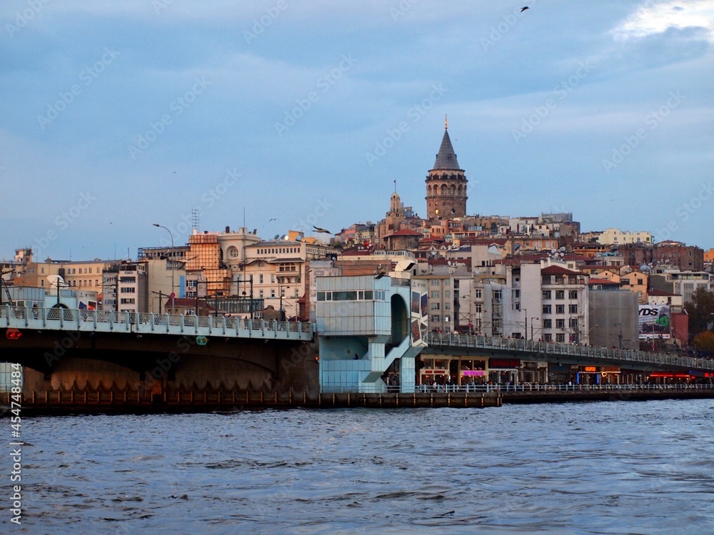Fototapeta premium view of Galata in Istanbul 