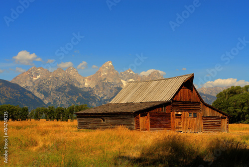 Moulton Bar located Mormon Row Historic District in Teton County, Wyoming photo