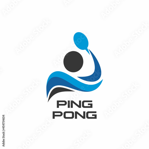 business  image logo design ping pong sport