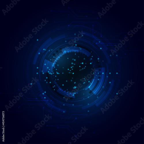 Abstract technology background Innovation background illustration Hi-tech communication concept Digital background Science and technology 