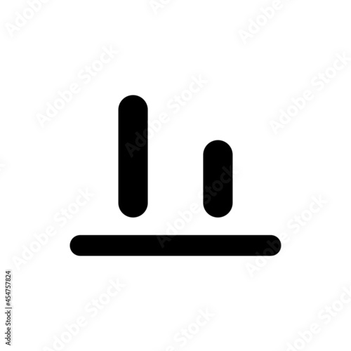 Align bottom icon