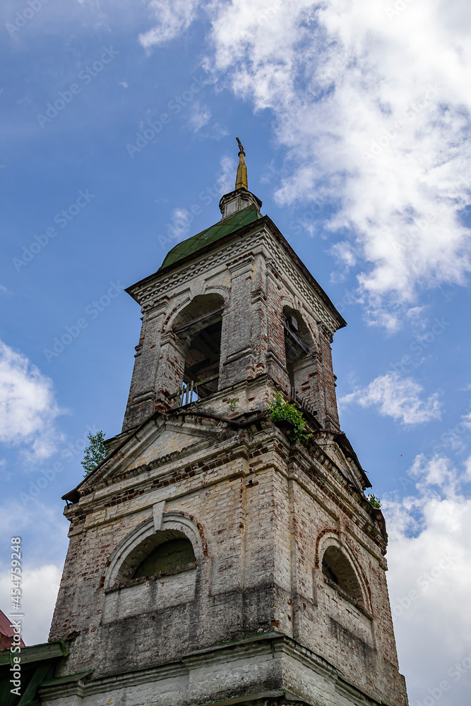 Fototapeta premium the old Orthodox bell tower