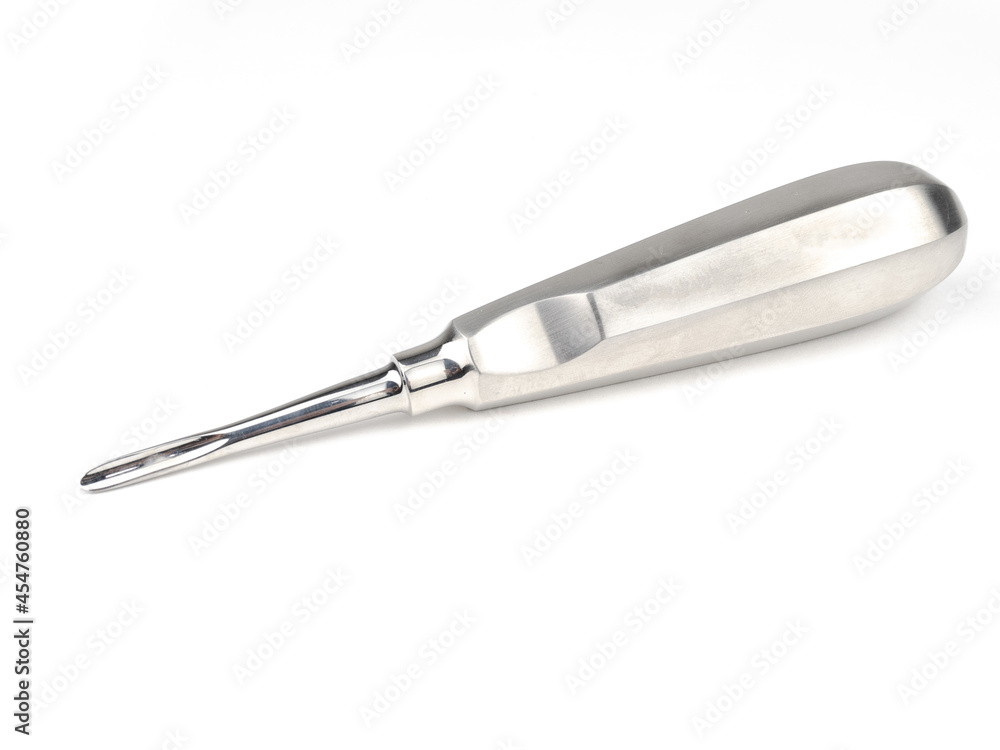 steel surgical blade on a white background steel surgical blade on a white background