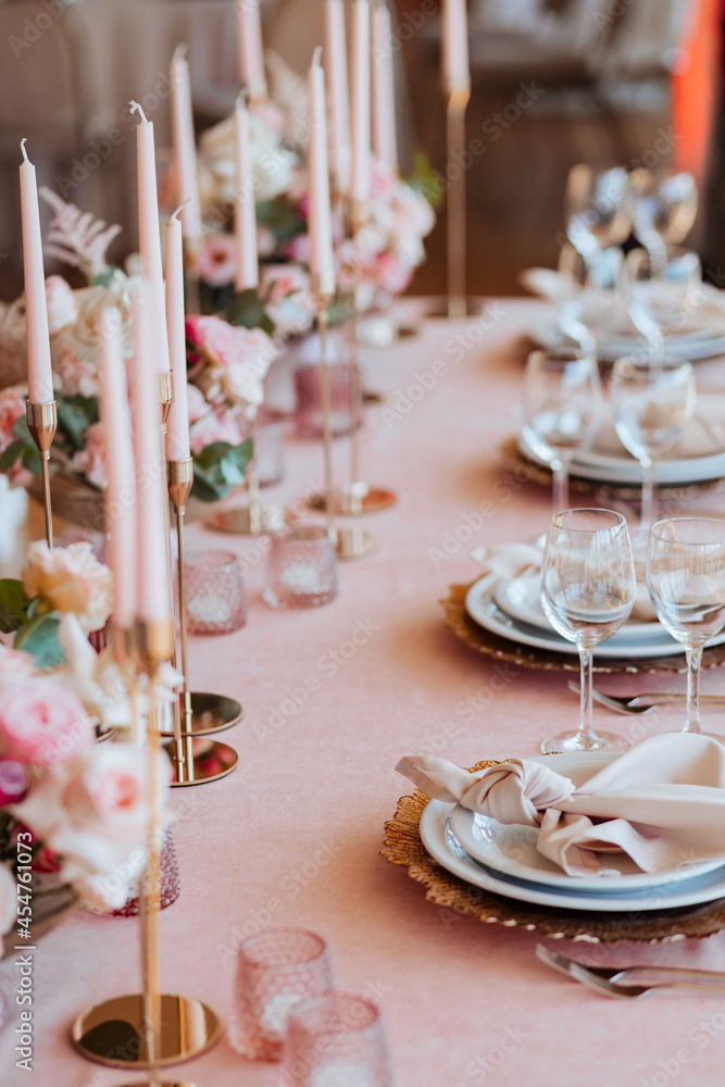 Fototapeta premium table setting
