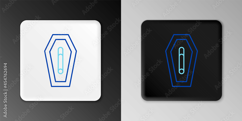 Line Death from smoking icon isolated on grey background. Cigarette smoking prohibited sign. Colorful outline concept. Vector Line Death from smoking icon isolated on grey background. Cigarette smoking prohibited sign. Colorful outline concept. Vector
