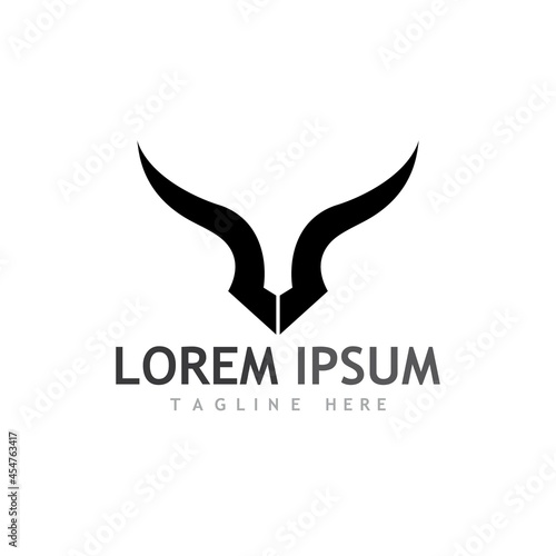 Taurus Logo Template vector icon illustration design