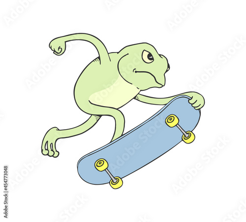 Skate frog draw