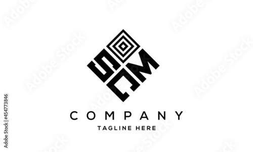 фотографія SMC square three latter logo vector