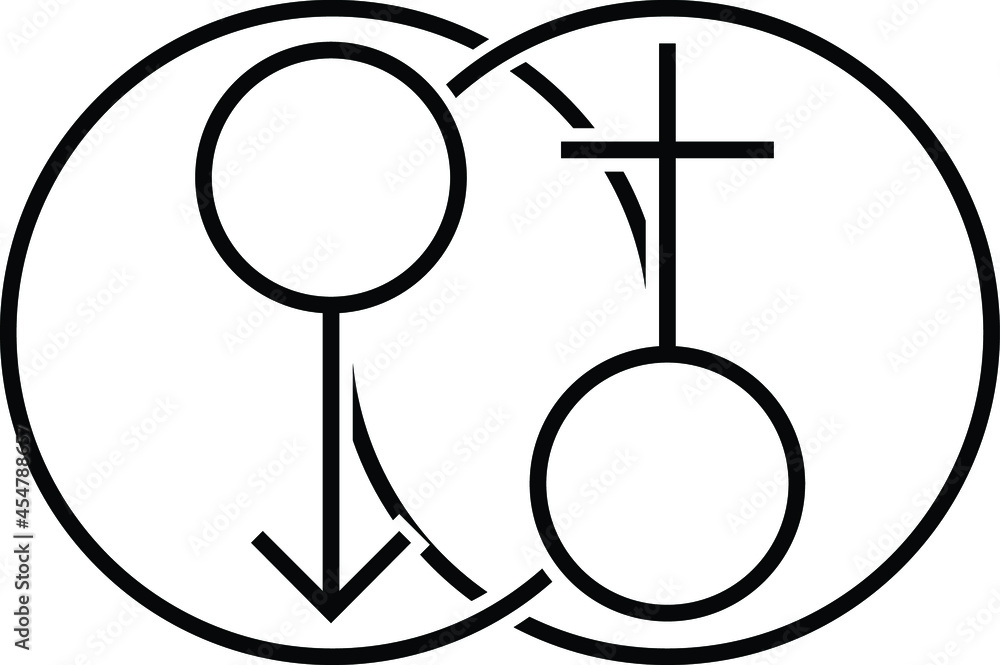 gender symbol icon design vector gender symbol icon design vector