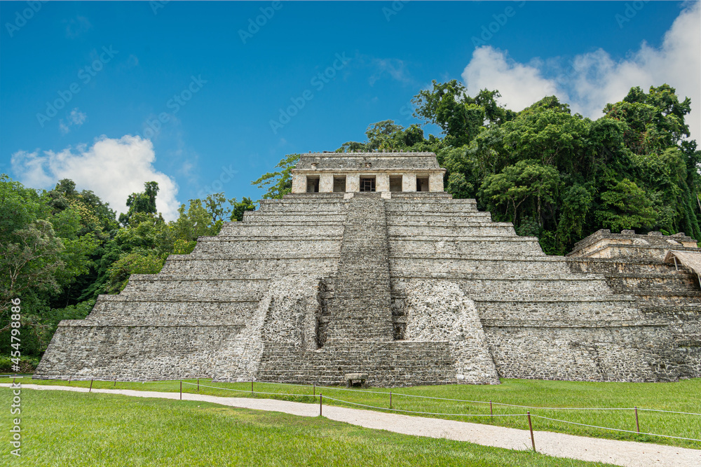 Temple of the Inscriptions, Palenque, Chiapas