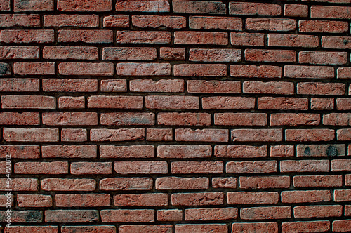  wall of burnt bricks