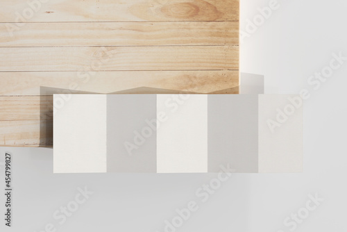 Foto A4 Size Five Fold Brochure