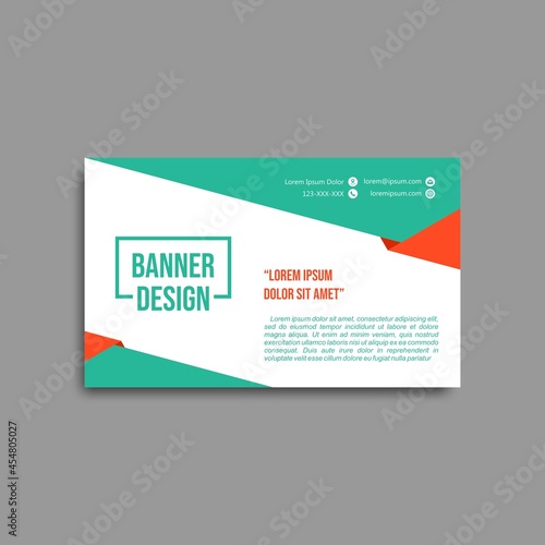 Banners Template Design, can be used immediately