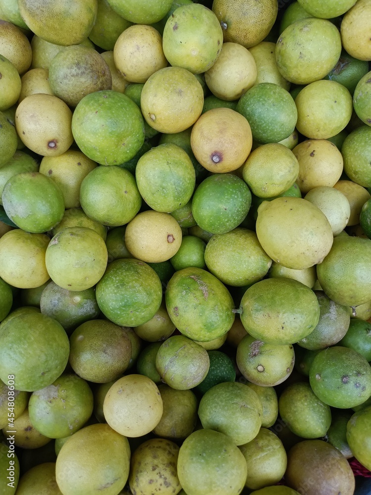 Lemons are put up for sale in a store Lemons are put up for sale in a store