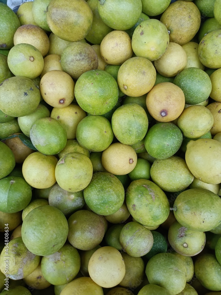 Lemons are put up for sale in a store Lemons are put up for sale in a store