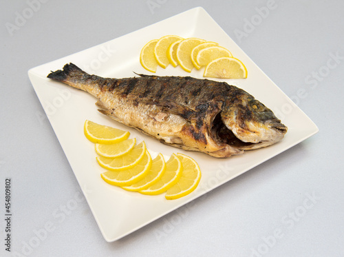 fish with lemon