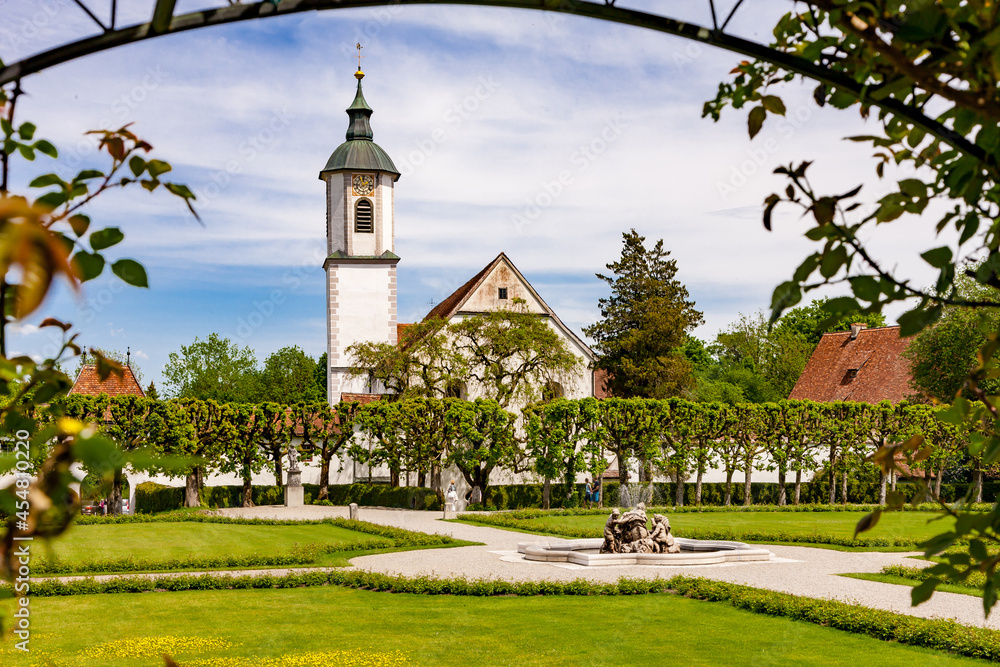 Naklejka premium Katholische Kirche im Allgäu