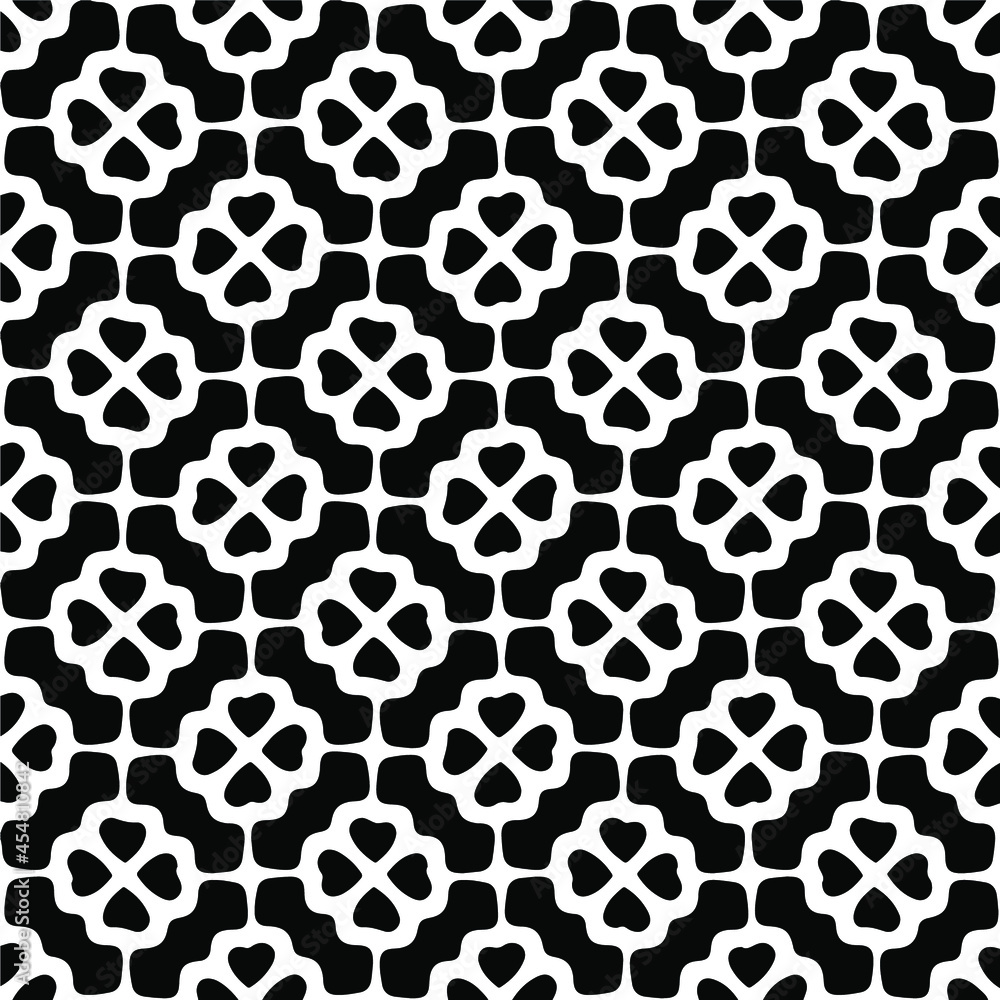 Vector pattern with symmetrical elements . Repeating geometric tiles from striped elements. black patterns. Vector pattern with symmetrical elements . Repeating geometric tiles from striped elements. black patterns.
