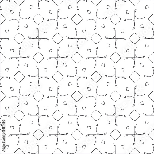 Design monochrome grating pattern,black and white patterns.Repeating geometric tiles from striped elements. black otnament.