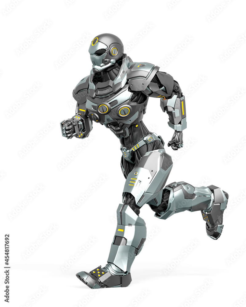 space knight is running space knight is running