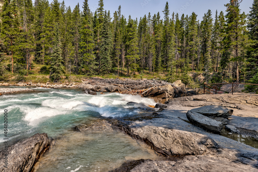 Landscapes along the shores of Abraham Lake and the South Saskatchewan