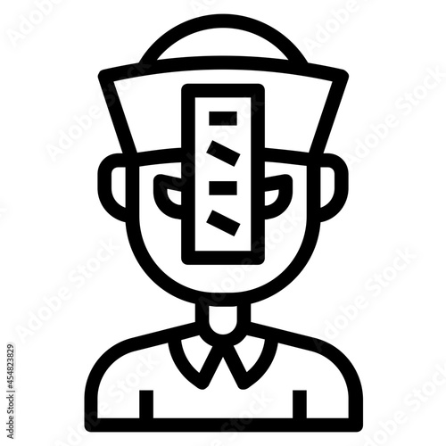 jiangshi line icon